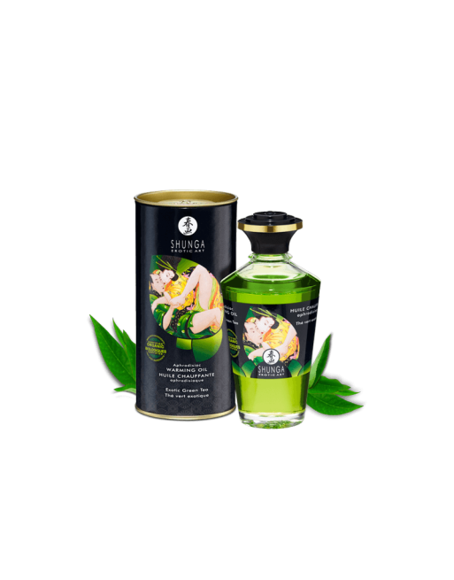 Huile aphrodisiaque organique - Thé vert exotique Huile aphrodisiaque organique - Thé vert exotique