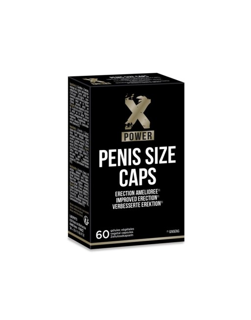 Penis size caps - 60 gélules Penis size caps - 60 gélules