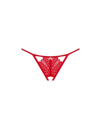 Ingridia string ouvert - Rouge