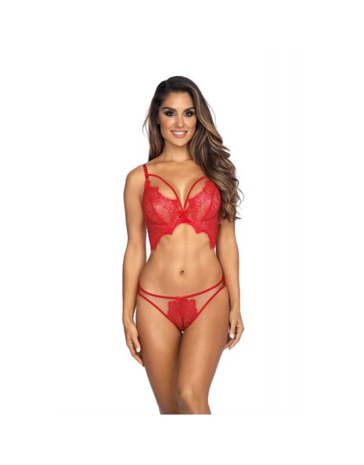 V-9581 Semi-corset - Rouge V-9581 Semi-corset - Rouge