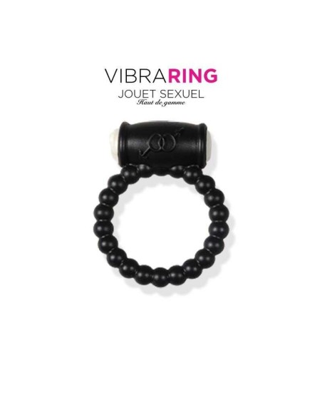 Vibra Ring - cockring vibrant - Noir