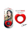 Heart ring - Anneau a effet retardant - Rouge