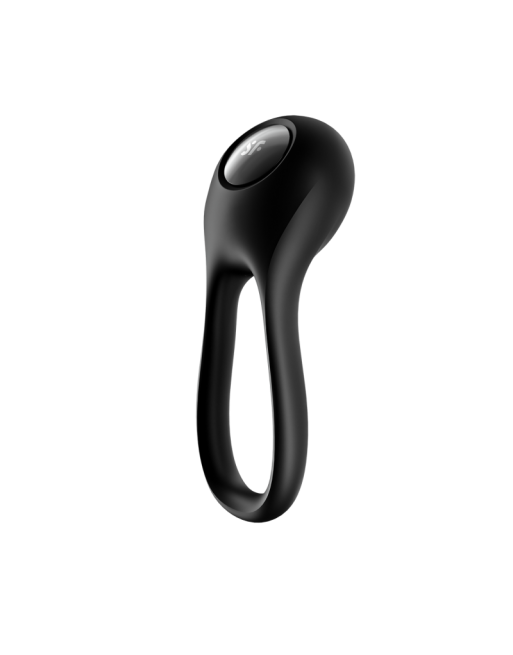 Cockring Satisfyer Majestic Duo - Noir Cockring Satisfyer Majestic Duo - Noir