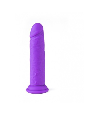 VIBROMASSEUR RÉALISTE R15 FLESH 16.5CM AVEC TÉLÉCOMMANDE violet