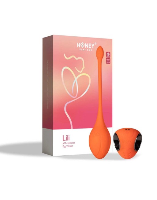 Lili - Oeuf vibrant contrôlé par application Lili - Oeuf vibrant contrôlé par application