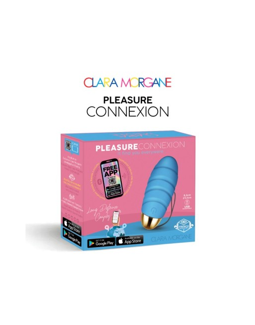 Pleasure connexion bleu - Oeuf vibrant Pleasure connexion bleu - Oeuf vibrant