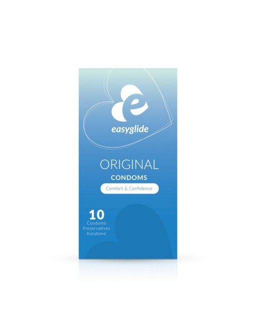 Préservatifs originaux Easyglide - 10 pièces Préservatifs originaux Easyglide - 10 pièces