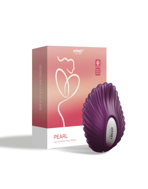 Pearl Violet - Vibromasseur magnétique contrôlé par application Pearl Violet - Vibromasseur magnétique contrôlé par application