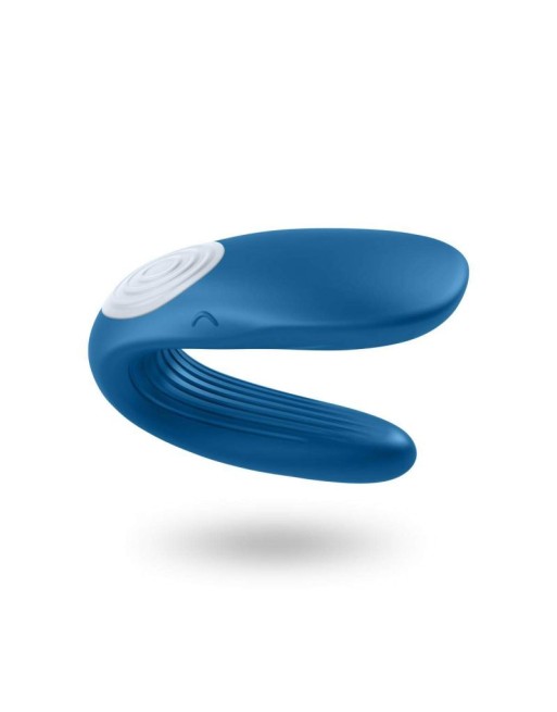 Stimulateur pour couple Satisfyer Double Whale - Bleu Stimulateur pour couple Satisfyer Double Whale - Bleu