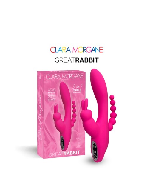 Great rabbit vibromasseur 3 zones Great rabbit vibromasseur 3 zones