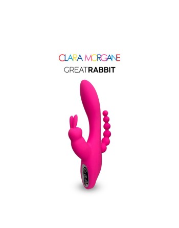 Great rabbit vibromasseur 3 zones