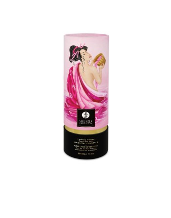 Sel de bain moussant - Cristaux d'orient - Aphrodisia rose